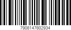 Código de barras (EAN, GTIN, SKU, ISBN): '7908147802934'