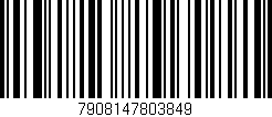 Código de barras (EAN, GTIN, SKU, ISBN): '7908147803849'