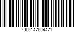 Código de barras (EAN, GTIN, SKU, ISBN): '7908147804471'