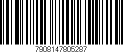 Código de barras (EAN, GTIN, SKU, ISBN): '7908147805287'