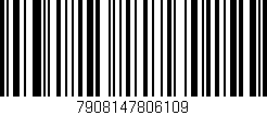 Código de barras (EAN, GTIN, SKU, ISBN): '7908147806109'