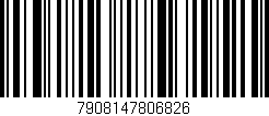 Código de barras (EAN, GTIN, SKU, ISBN): '7908147806826'