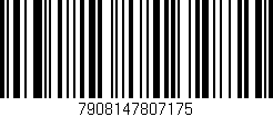 Código de barras (EAN, GTIN, SKU, ISBN): '7908147807175'