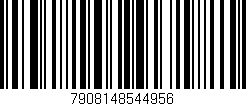 Código de barras (EAN, GTIN, SKU, ISBN): '7908148544956'