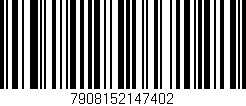 Código de barras (EAN, GTIN, SKU, ISBN): '7908152147402'