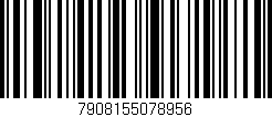 Código de barras (EAN, GTIN, SKU, ISBN): '7908155078956'