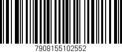 Código de barras (EAN, GTIN, SKU, ISBN): '7908155102552'