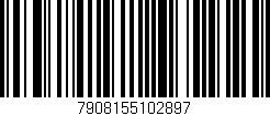 Código de barras (EAN, GTIN, SKU, ISBN): '7908155102897'