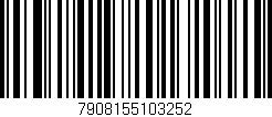 Código de barras (EAN, GTIN, SKU, ISBN): '7908155103252'