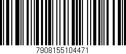 Código de barras (EAN, GTIN, SKU, ISBN): '7908155104471'