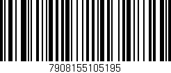 Código de barras (EAN, GTIN, SKU, ISBN): '7908155105195'