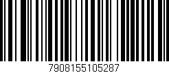Código de barras (EAN, GTIN, SKU, ISBN): '7908155105287'