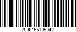 Código de barras (EAN, GTIN, SKU, ISBN): '7908155105942'