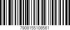 Código de barras (EAN, GTIN, SKU, ISBN): '7908155108561'