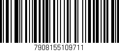 Código de barras (EAN, GTIN, SKU, ISBN): '7908155109711'