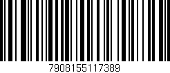 Código de barras (EAN, GTIN, SKU, ISBN): '7908155117389'
