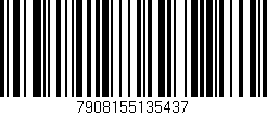 Código de barras (EAN, GTIN, SKU, ISBN): '7908155135437'