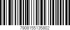 Código de barras (EAN, GTIN, SKU, ISBN): '7908155135802'