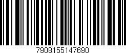Código de barras (EAN, GTIN, SKU, ISBN): '7908155147690'