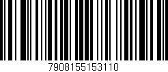 Código de barras (EAN, GTIN, SKU, ISBN): '7908155153110'