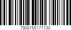 Código de barras (EAN, GTIN, SKU, ISBN): '7908155177130'