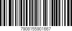 Código de barras (EAN, GTIN, SKU, ISBN): '7908155901667'