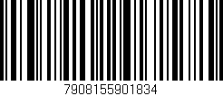 Código de barras (EAN, GTIN, SKU, ISBN): '7908155901834'