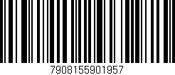Código de barras (EAN, GTIN, SKU, ISBN): '7908155901957'