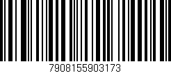Código de barras (EAN, GTIN, SKU, ISBN): '7908155903173'