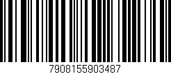 Código de barras (EAN, GTIN, SKU, ISBN): '7908155903487'