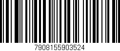 Código de barras (EAN, GTIN, SKU, ISBN): '7908155903524'