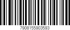Código de barras (EAN, GTIN, SKU, ISBN): '7908155903593'