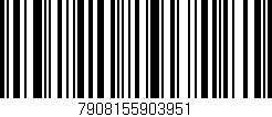 Código de barras (EAN, GTIN, SKU, ISBN): '7908155903951'