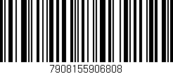 Código de barras (EAN, GTIN, SKU, ISBN): '7908155906808'