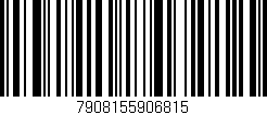 Código de barras (EAN, GTIN, SKU, ISBN): '7908155906815'