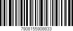 Código de barras (EAN, GTIN, SKU, ISBN): '7908155908833'