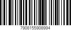 Código de barras (EAN, GTIN, SKU, ISBN): '7908155908994'