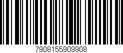 Código de barras (EAN, GTIN, SKU, ISBN): '7908155909908'