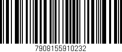 Código de barras (EAN, GTIN, SKU, ISBN): '7908155910232'
