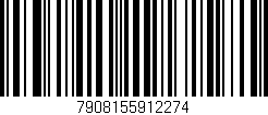 Código de barras (EAN, GTIN, SKU, ISBN): '7908155912274'