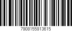 Código de barras (EAN, GTIN, SKU, ISBN): '7908155913615'