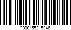 Código de barras (EAN, GTIN, SKU, ISBN): '7908155915046'