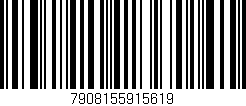 Código de barras (EAN, GTIN, SKU, ISBN): '7908155915619'