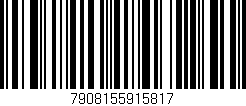 Código de barras (EAN, GTIN, SKU, ISBN): '7908155915817'
