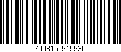 Código de barras (EAN, GTIN, SKU, ISBN): '7908155915930'