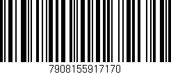 Código de barras (EAN, GTIN, SKU, ISBN): '7908155917170'