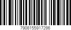 Código de barras (EAN, GTIN, SKU, ISBN): '7908155917286'