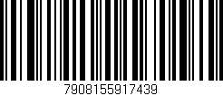 Código de barras (EAN, GTIN, SKU, ISBN): '7908155917439'