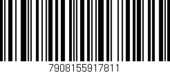 Código de barras (EAN, GTIN, SKU, ISBN): '7908155917811'