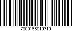 Código de barras (EAN, GTIN, SKU, ISBN): '7908155918719'